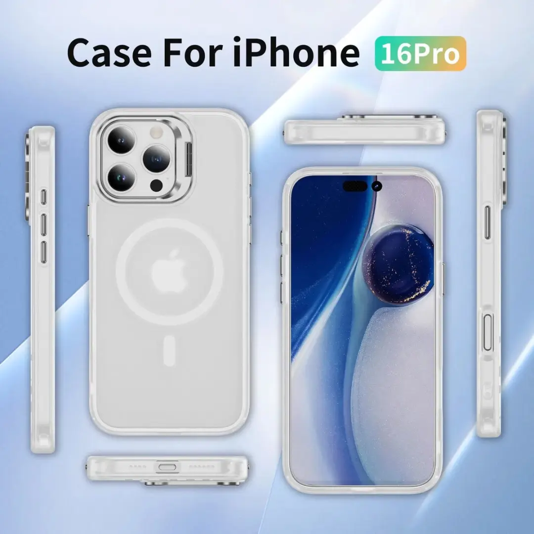 Selected Hoesje iPhone 16 Pro MagSafe Transparant