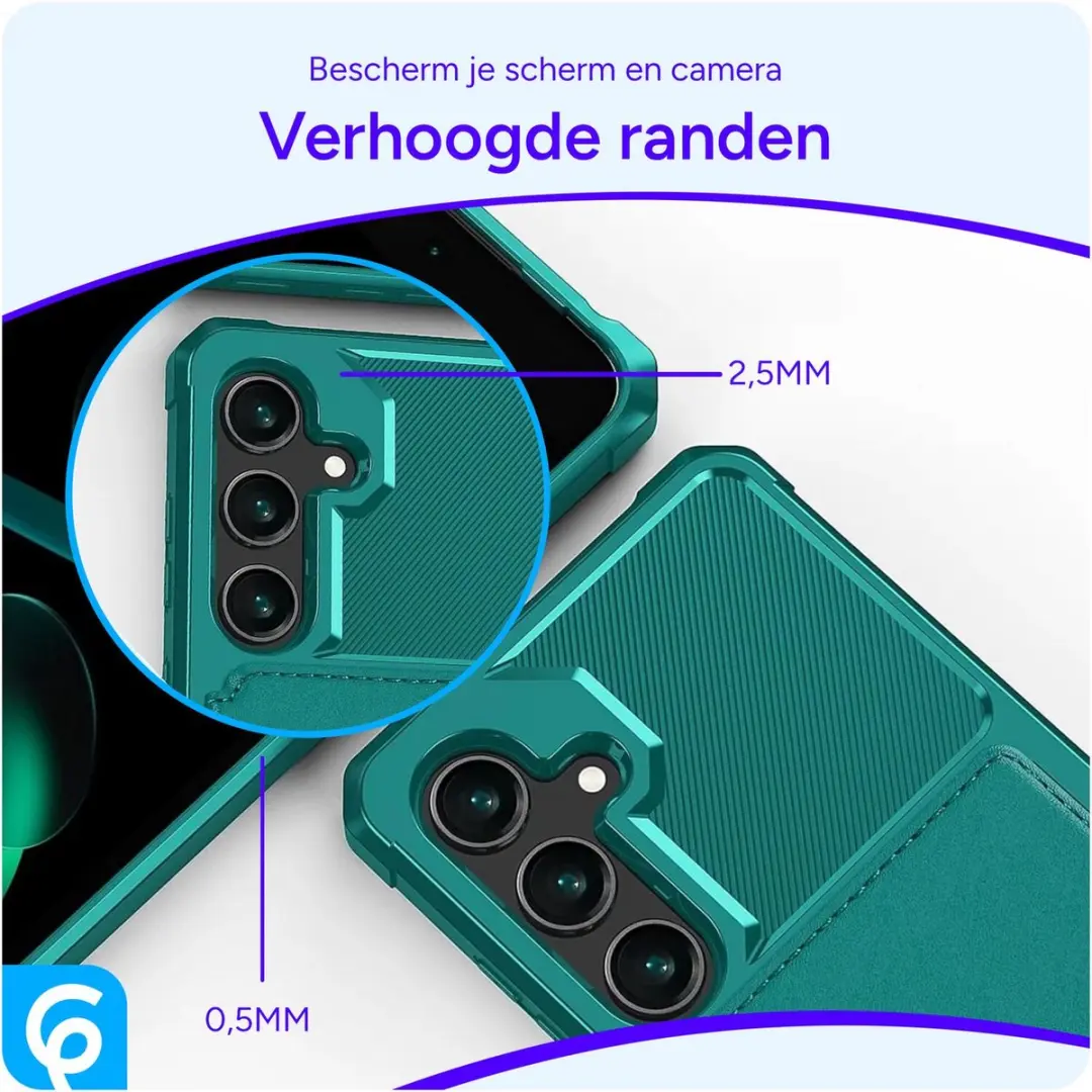 Selected Portemonnee Hoesje Samsung Galaxy S24 FE - Groen - afbeelding 6 van 6