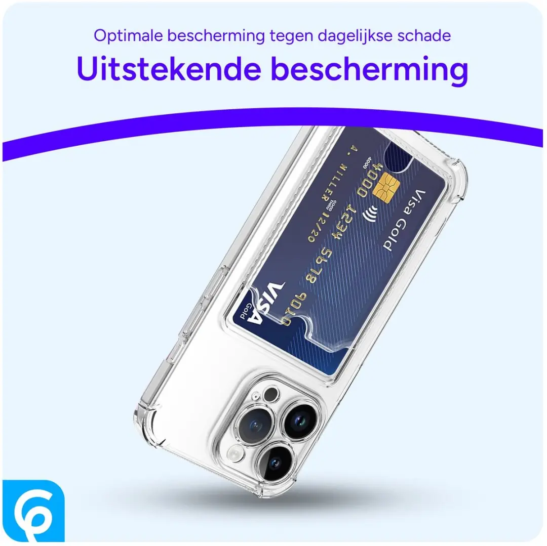 Selected by GSMpunt Transparant TPU Hoesje iPhone 14 Pro - 1 Pasje