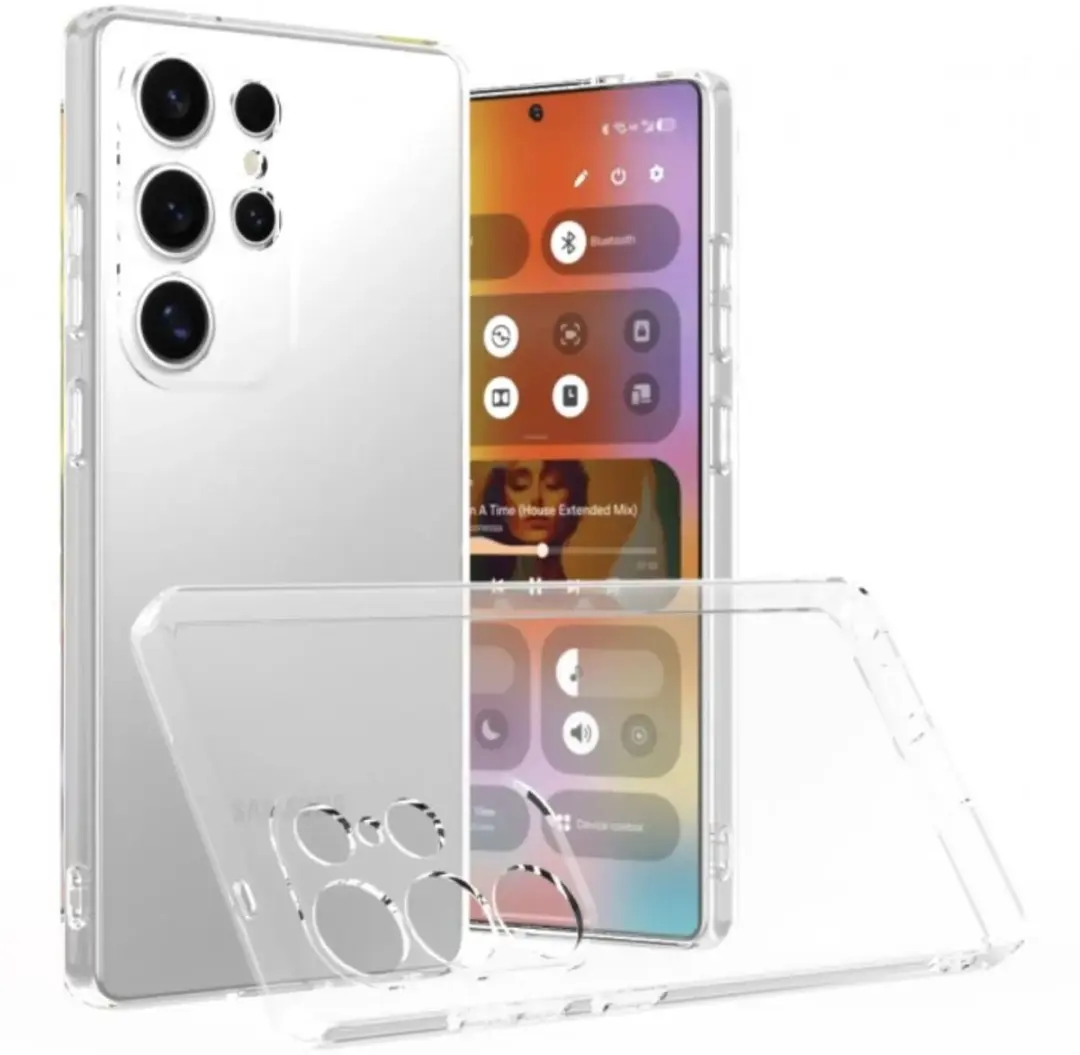Selected Transparant TPU Hoesje Samsung Galaxy S25 Ultra