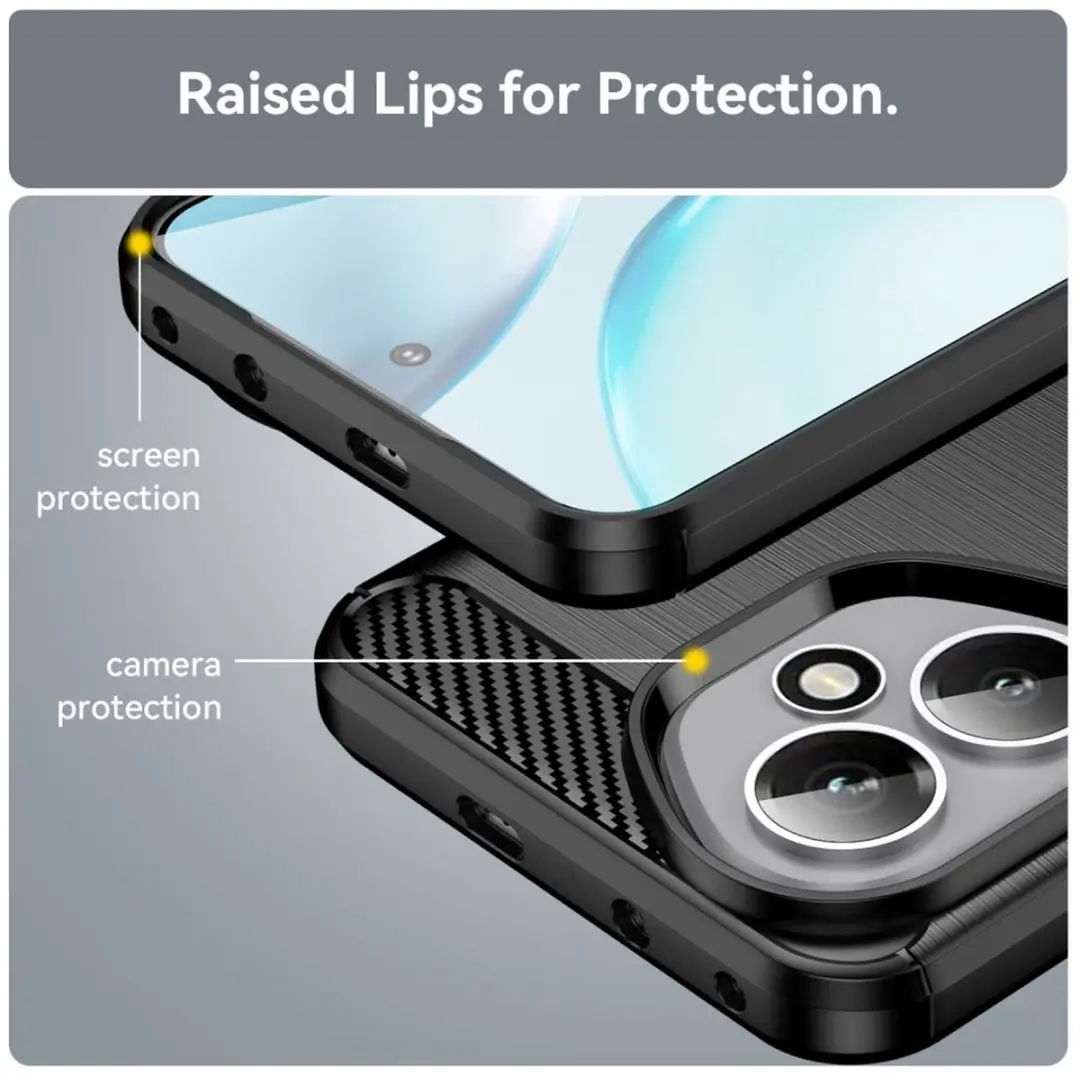 Selected by GSMpunt TPU Hoesje Honor 400 - Zwart