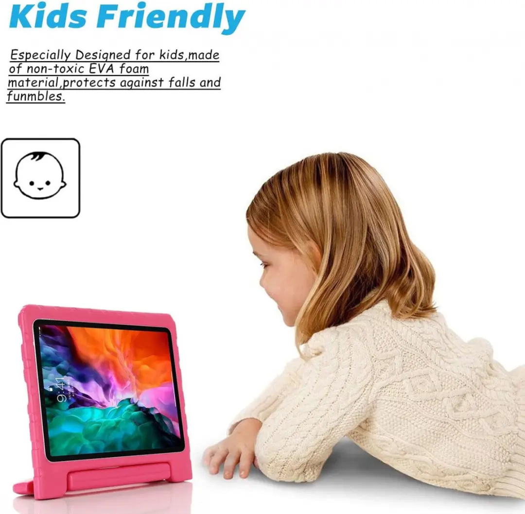 Selected Kinder Tablethoes Roze - Apple iPad Pro 11" - Shockproof