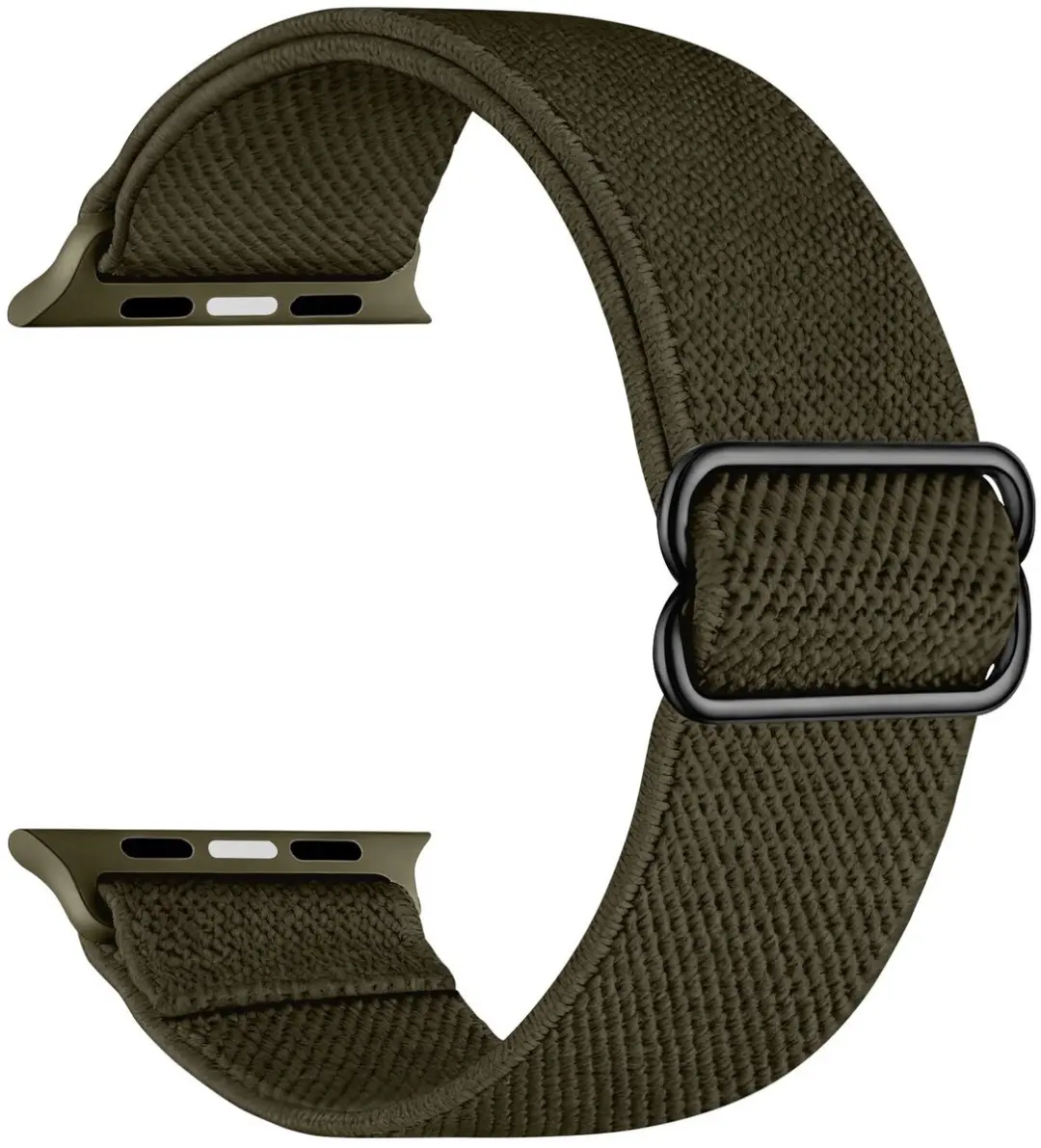 Selected SBG Nylon Horlogebandje Apple Watch - Donker Groen