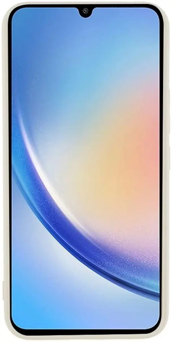 Selected Hoesje Samsung Galaxy A34 - Dun TPU Beige