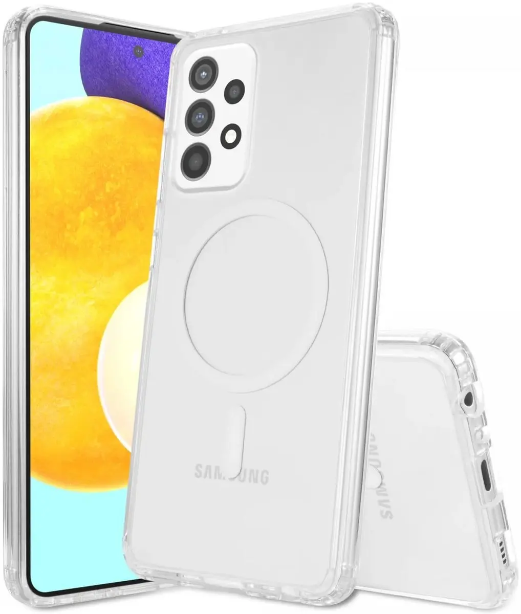 Selected Hoesje Samsung Galaxy A52 MagSafe Transparant