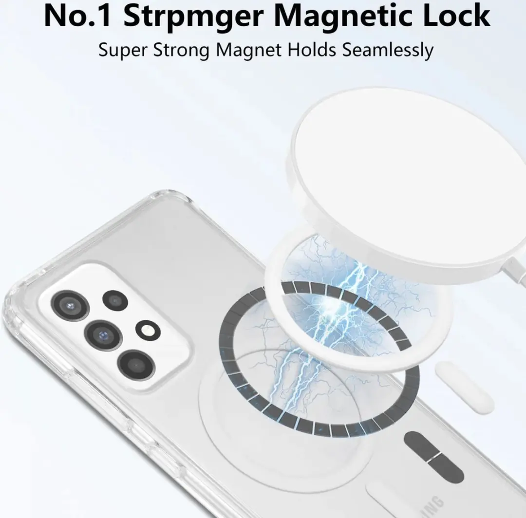 Selected Hoesje Samsung Galaxy A52 MagSafe Transparant