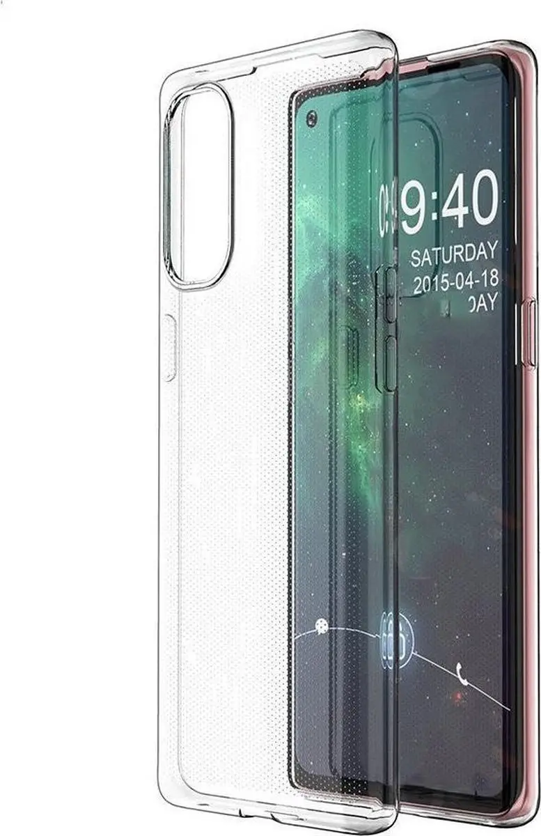 Oppo Reno 4 Hoesje TPU Transparant