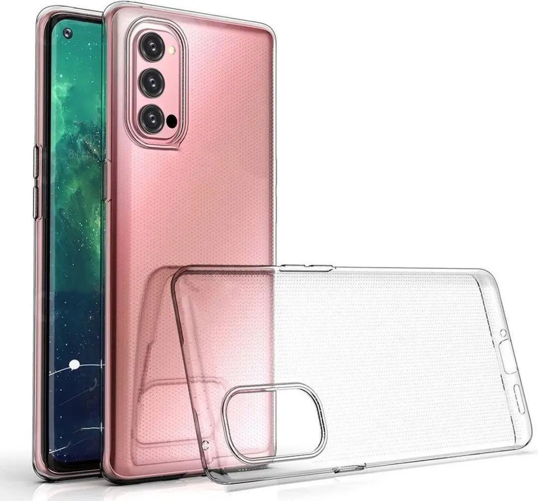 Oppo Reno 4 Hoesje TPU Transparant