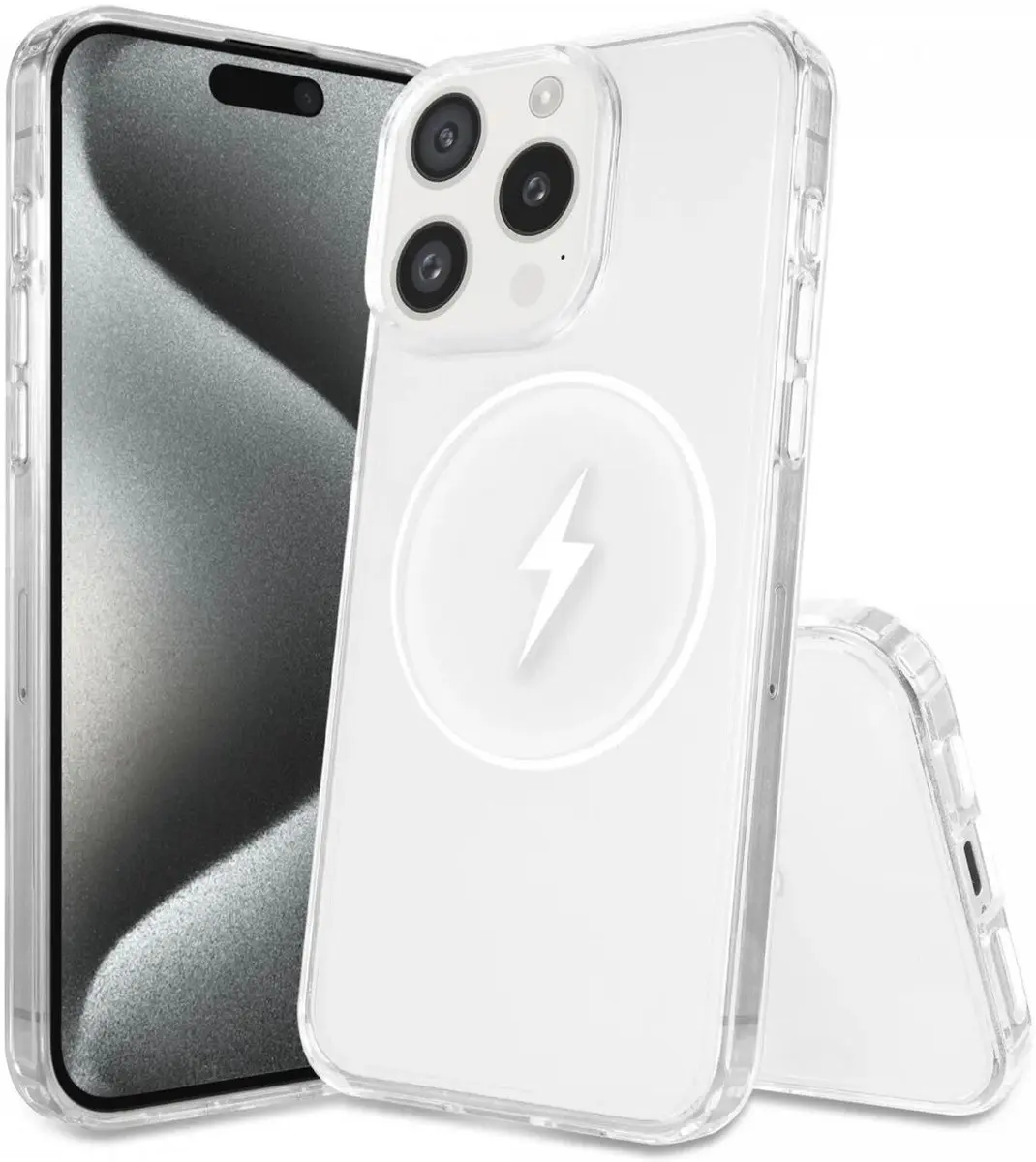 Selected by GSMpunt.nl iPhone 15 Pro Max Hoesje MagSafe Transparant - afbeelding 6 van 6