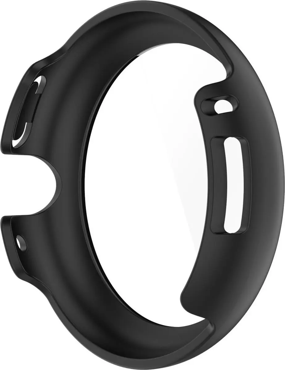 Google Pixel Watch Bumper - Tempered Glass Zwart