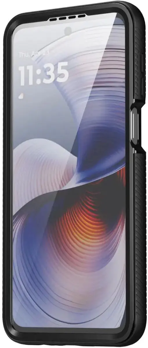 Selected Hoesje Motorola Moto G55 - MagSafe - Schokbestendig - Zwart