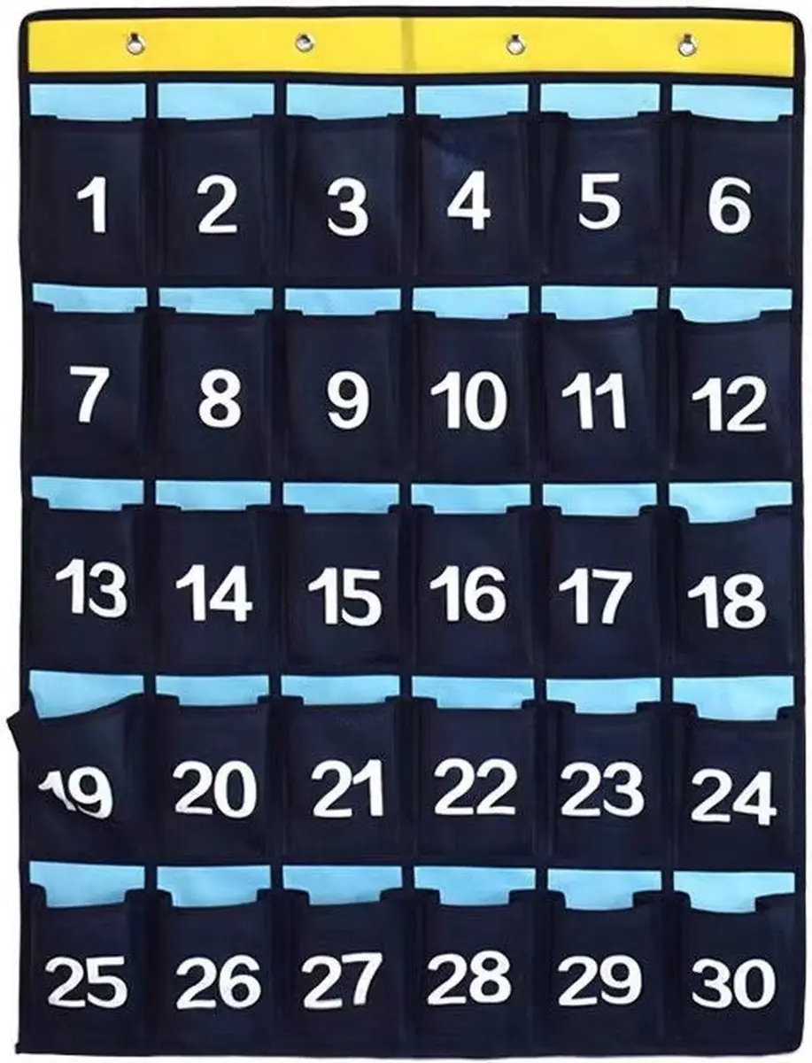 Selected Universele Telefoontas - 30 Vakken - Blauw - afbeelding 6 van 6