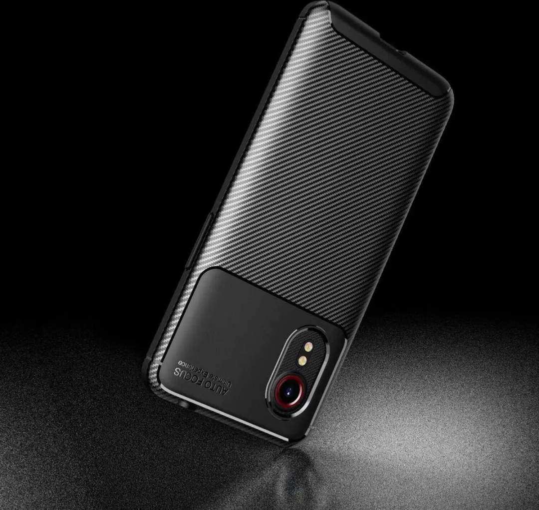 Selected by GSMpunt.nl Hoesje Samsung Galaxy Xcover 5 - Zwart Carbon