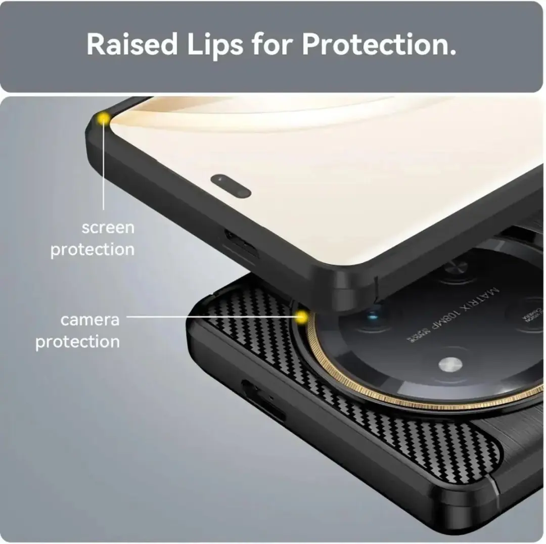 Selected TPU Hoesje Honor Magic7 Lite - Zwart