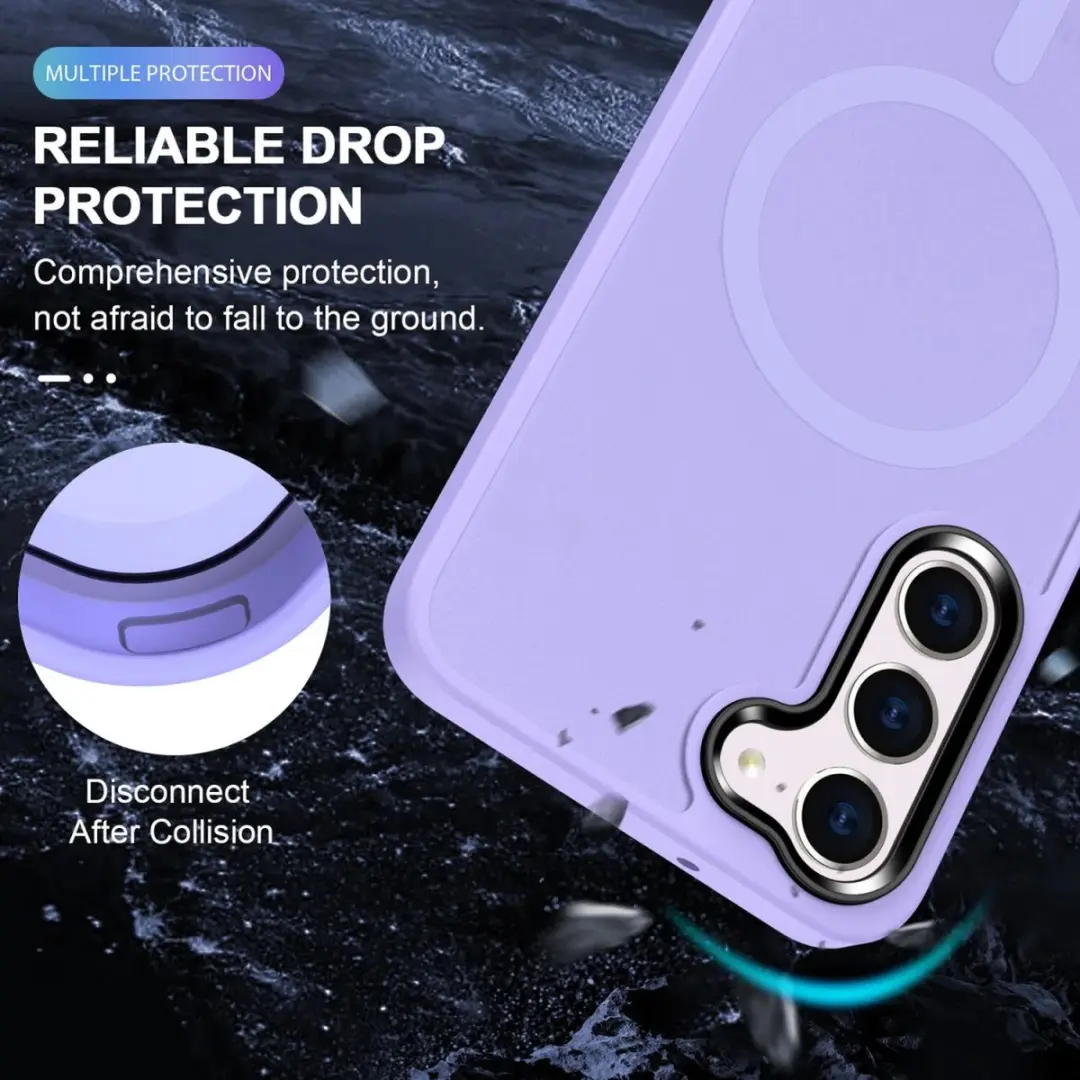 Selected Hoesje Samsung Galaxy S23 Plus MagSafe - Paars