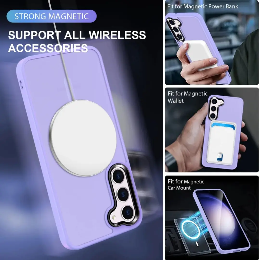 Selected Hoesje Samsung Galaxy S23 Plus MagSafe - Paars