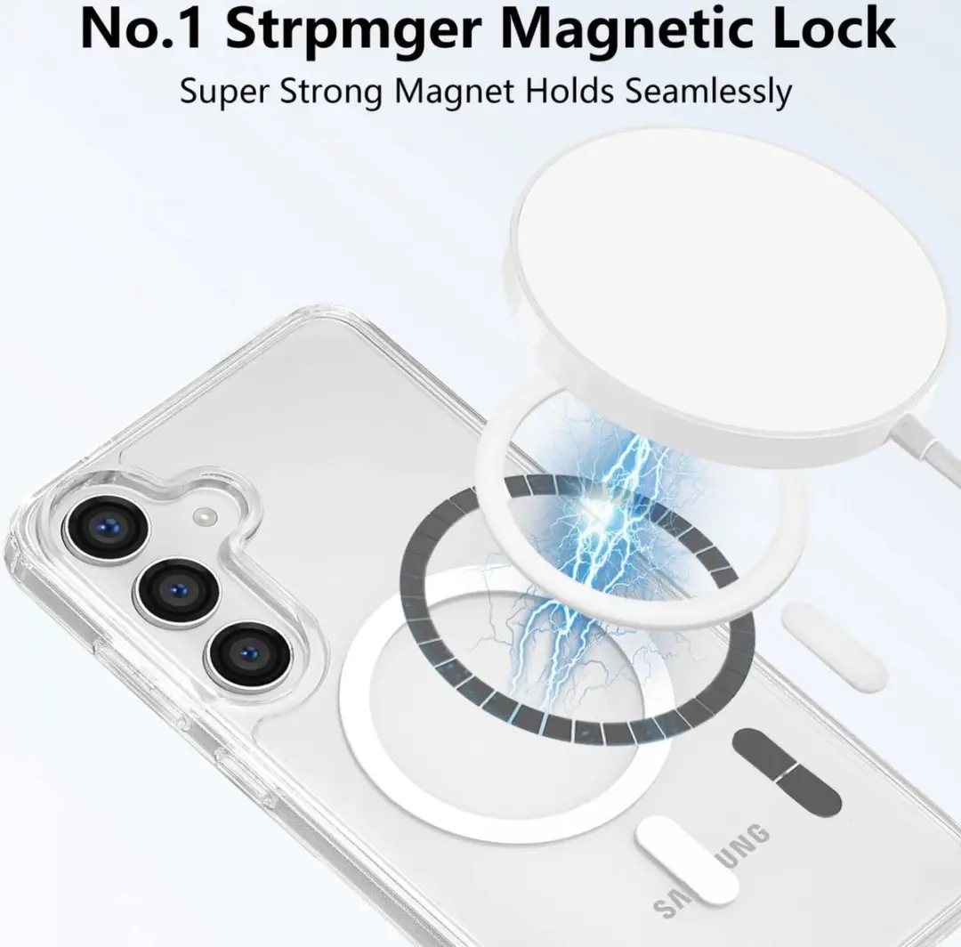 Selected Hoesje Samsung Galaxy S25 MagSafe Transparant