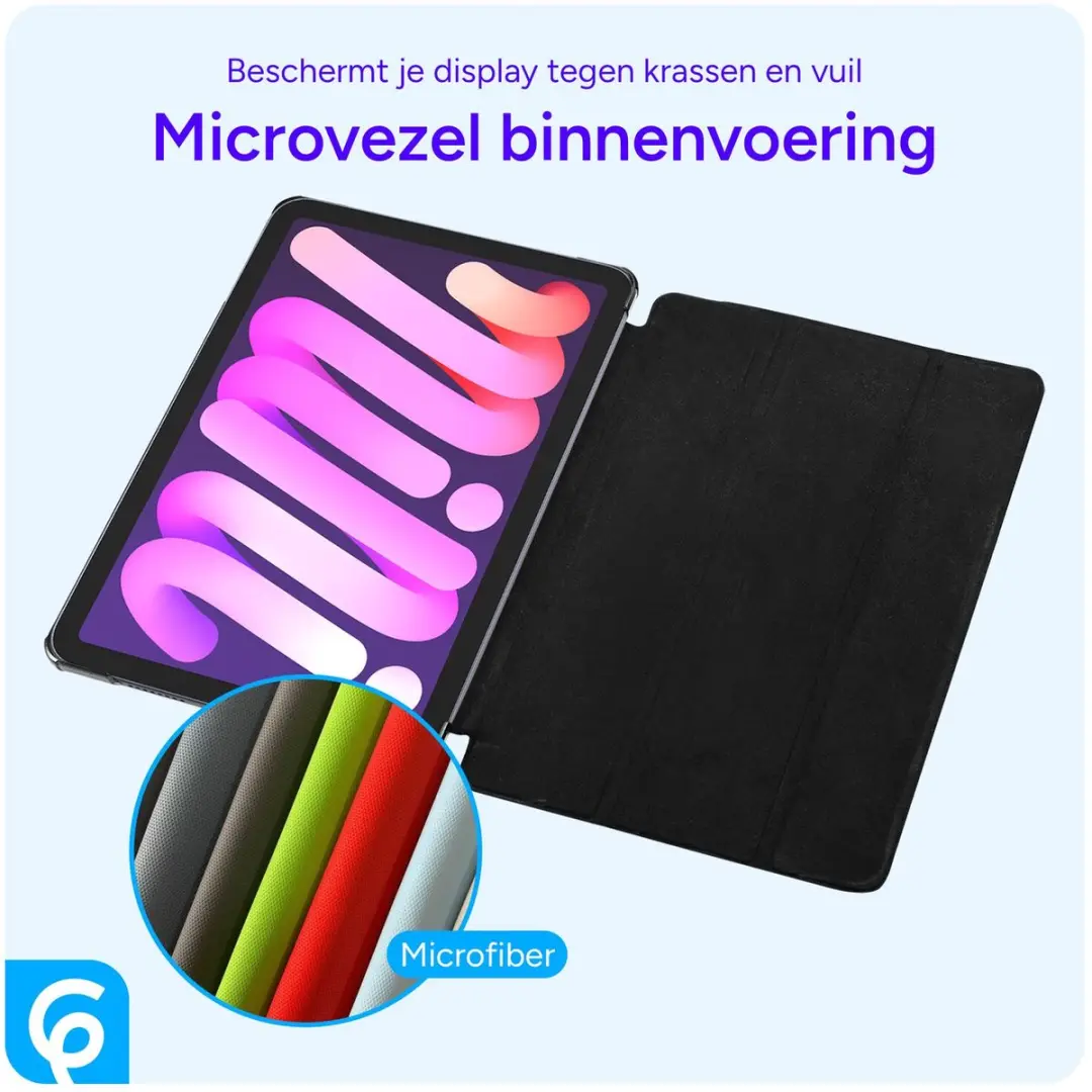 Selected Tablet Hoes Samsung Galaxy Tab S10 Ultra Tri-Fold - Kunstleer Zwart
