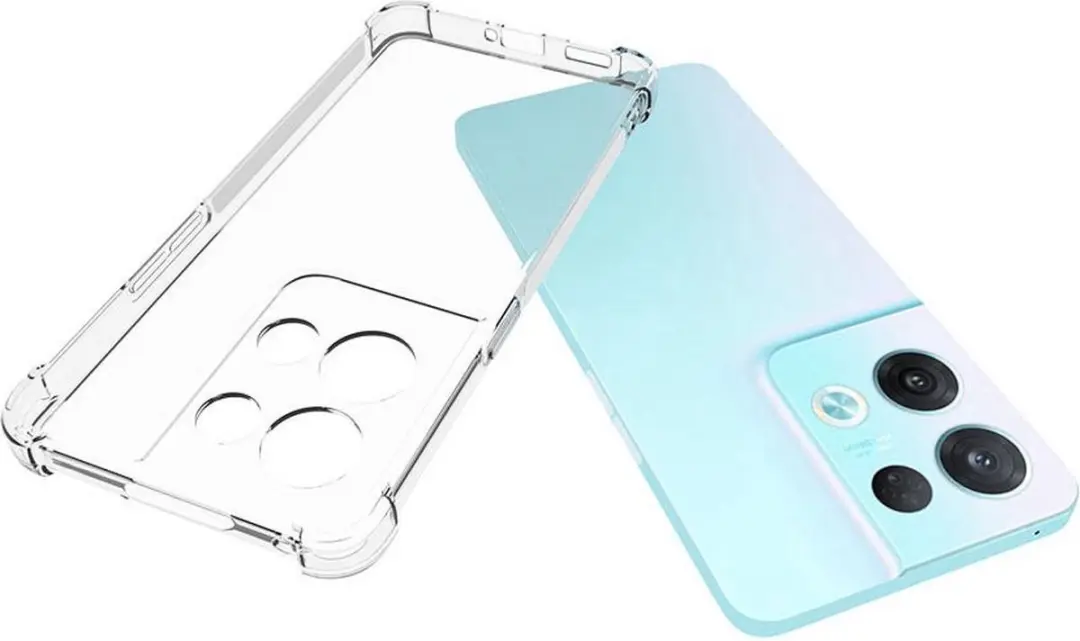 Oppo Reno 8 Pro Hoesje - Transparant