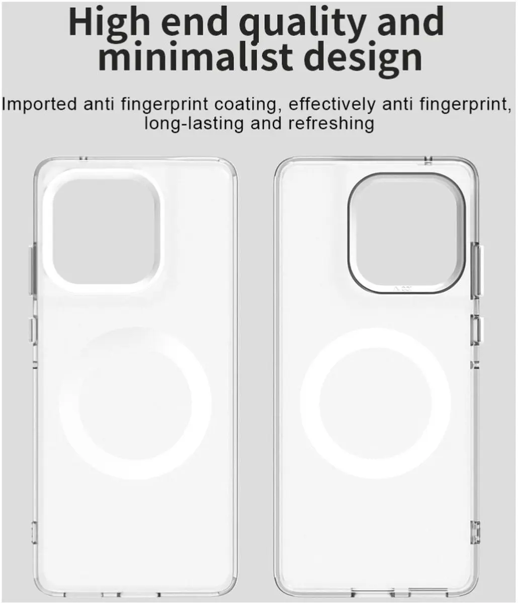 Selected Backcover Hoesje Motorola Edge 60 Fusion - MagSafe Wit