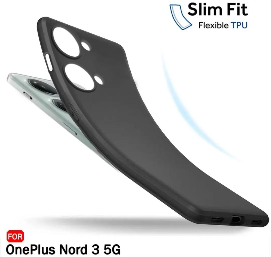 Selected by GSMpunt Selected TPU Hoesje OnePlus Nord 3 - Zwart