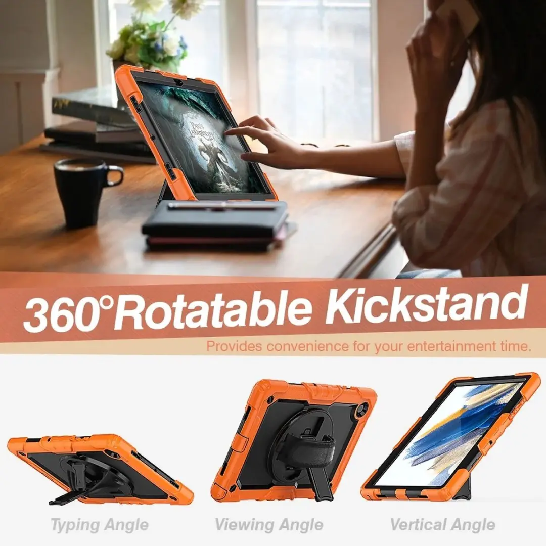 Selected Hoes Samsung Galaxy Tab A8 10.5" - Oranje