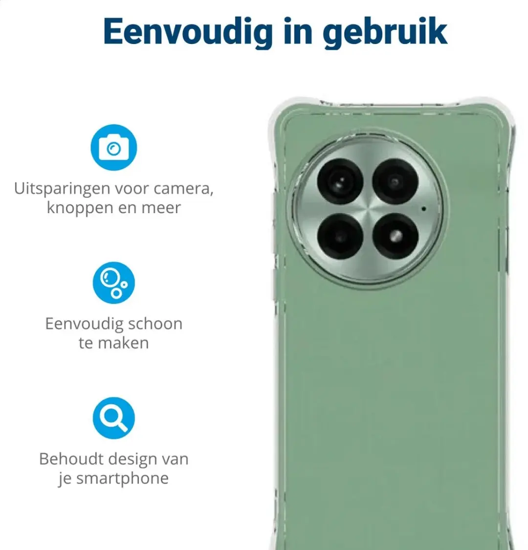 Selected Transparant Hoesje OnePlus 13 - Schokbestendig - afbeelding 6 van 6