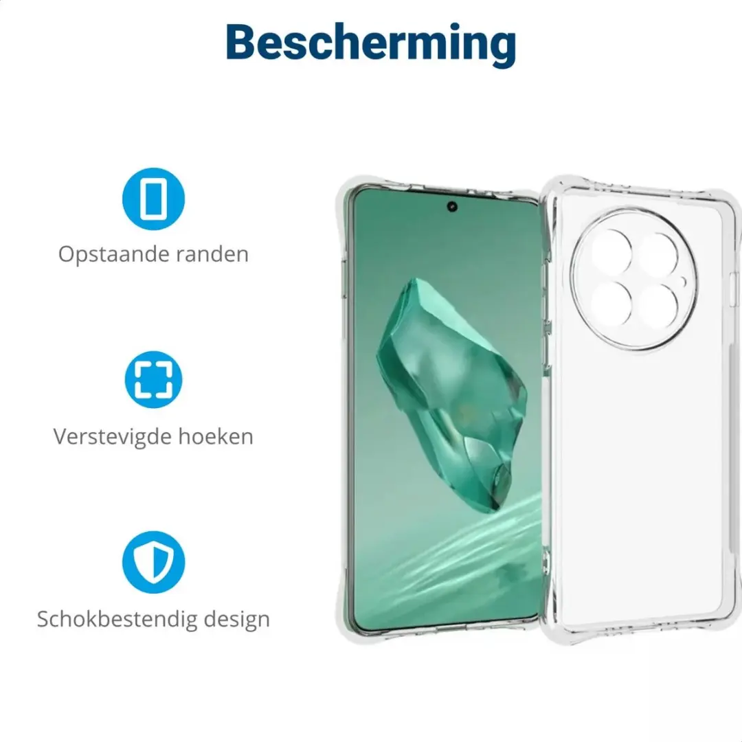 Selected Transparant Hoesje OnePlus 13 - Schokbestendig