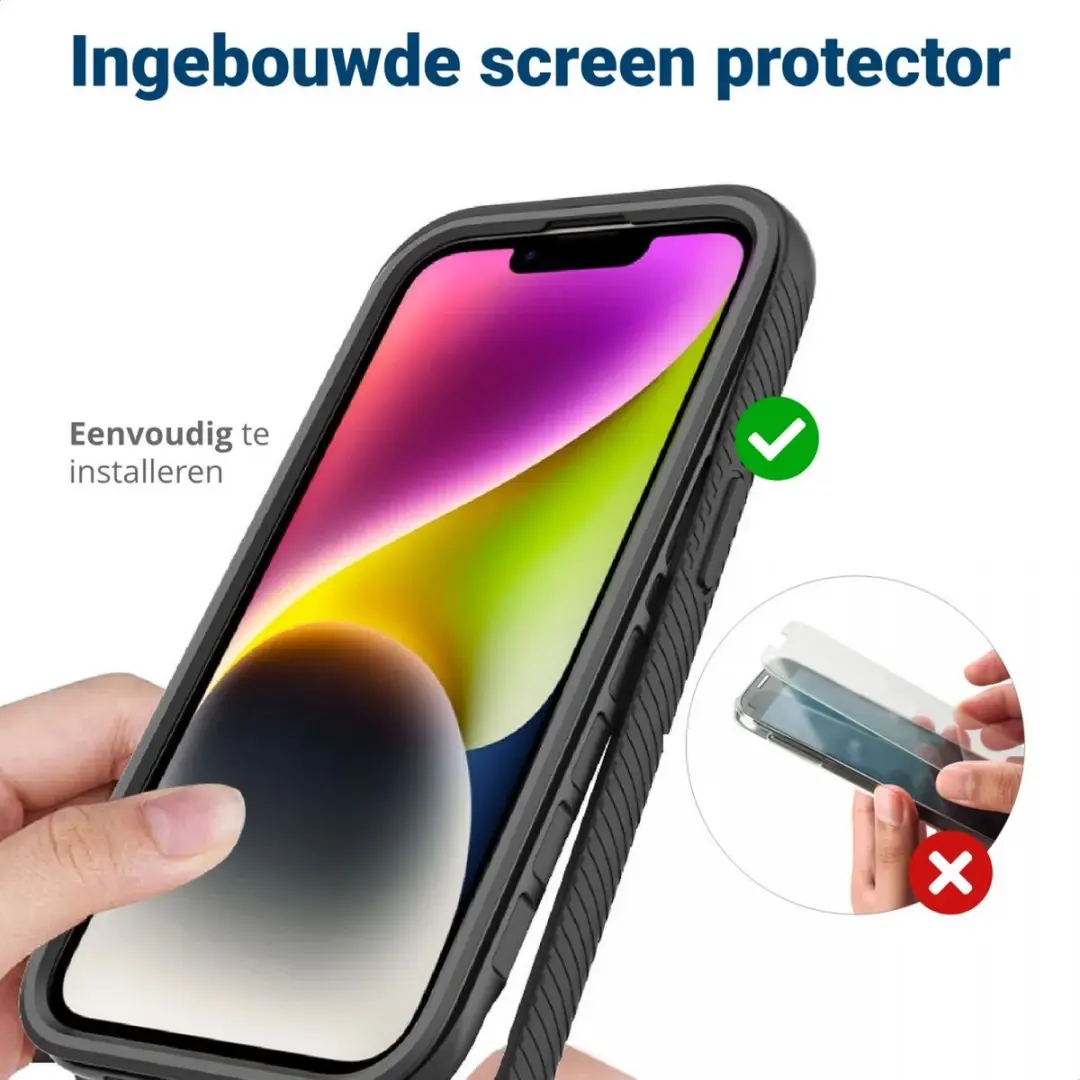 Selected by GSMpunt.nl iPhone 15 Hoesje - Rood
