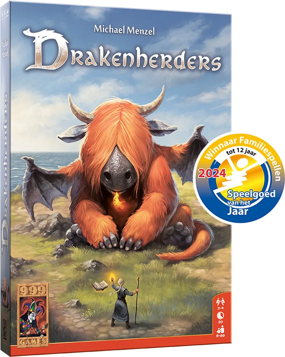 999 Games Drakenherders Kaartspel - 2-4 Spelers