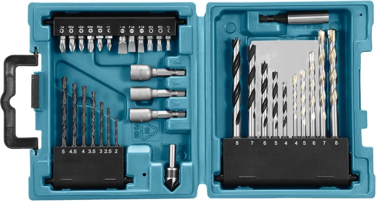 Makita D-36980 Boor/Bit Set 34-delig - afbeelding 3 van 5