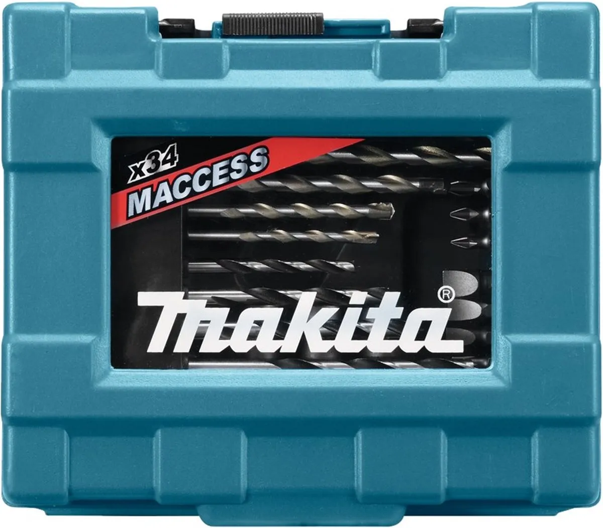 Makita D-36980 Boor/Bit Set 34-delig - afbeelding 2 van 5