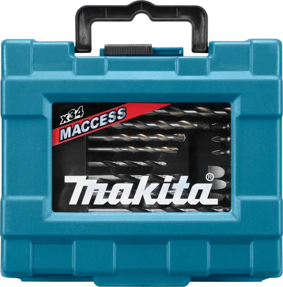 Makita D-36980 Boor/Bit Set 34-delig