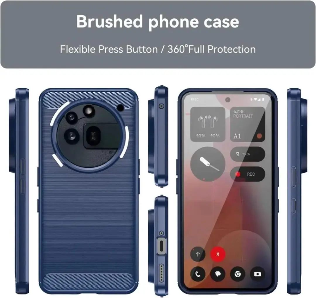 Selected by GSMpunt TPU Hoesje Nothing Phone (3a) Pro - Blauw