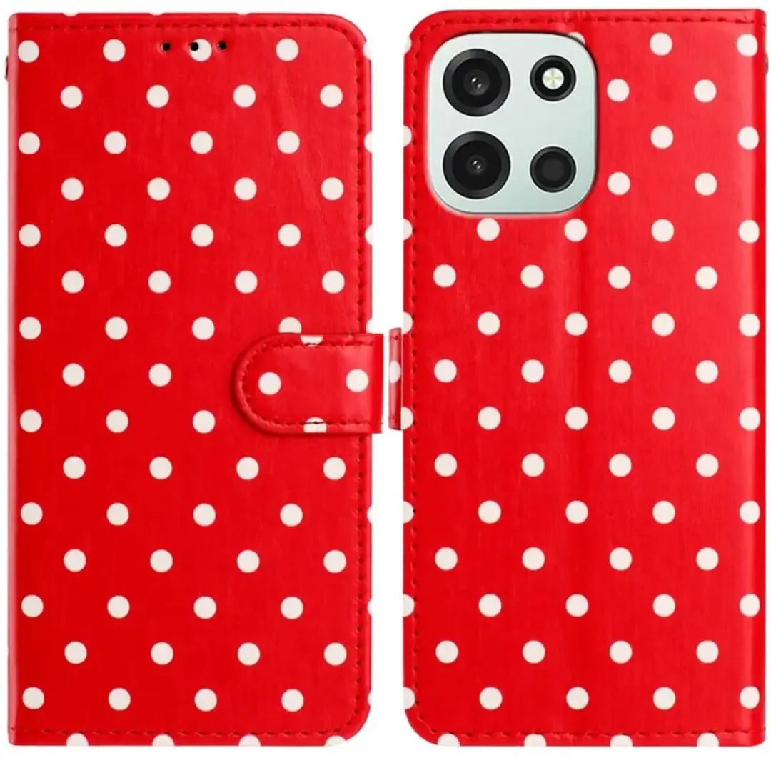 Selected OnePlus Nord 6 Polka Dot Wallet Hoesje