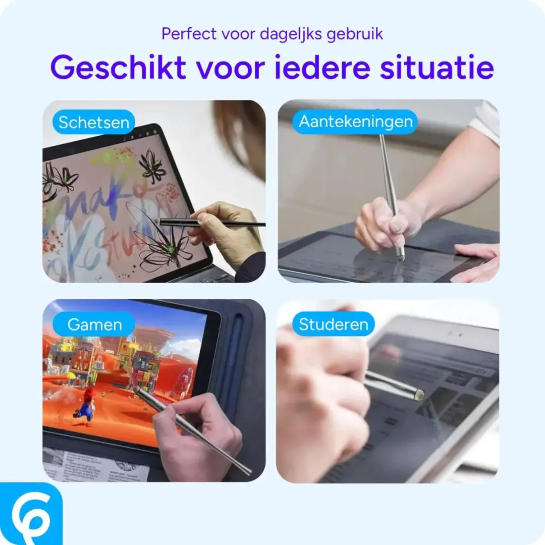 Selected SBG Capacitieve Stylus Pen - Zilver