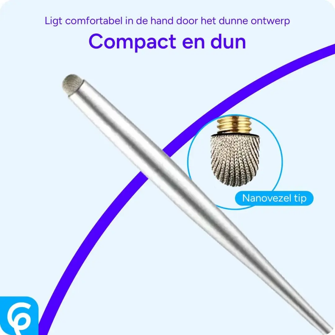 Selected SBG Capacitieve Stylus Pen - Zilver - afbeelding 6 van 6
