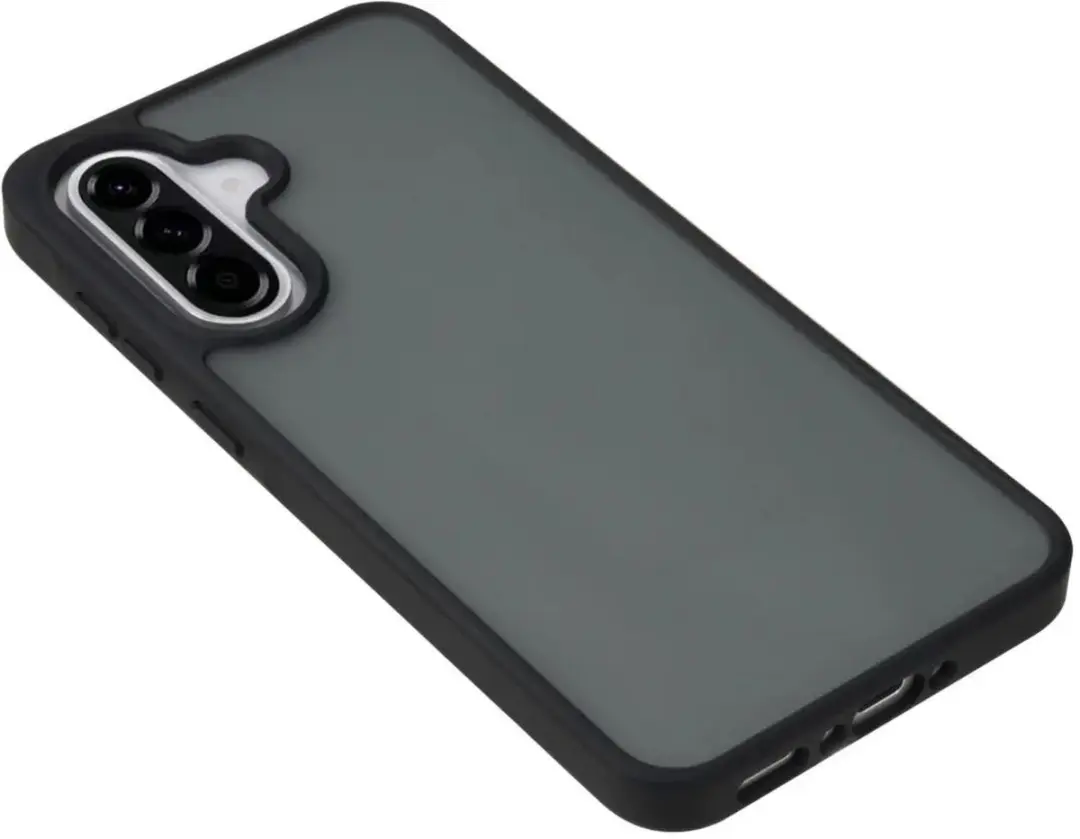 Selected Hoesje Samsung Galaxy A36 - Matte Back Cover Zwart