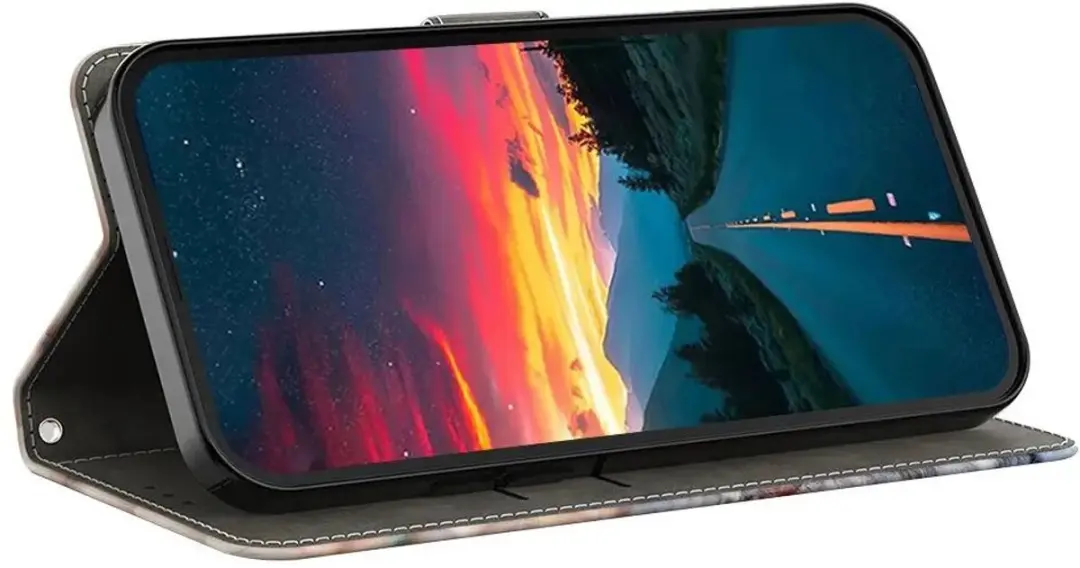 Selected Hoesje Xiaomi Redmi A5 4G Book Case - Blauw/Red