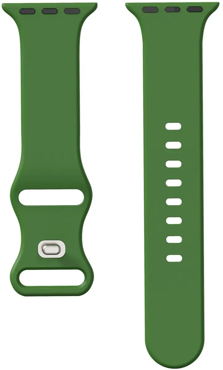 Selected SBG Siliconen Bandje Apple Watch 6 44mm - Alfalfa