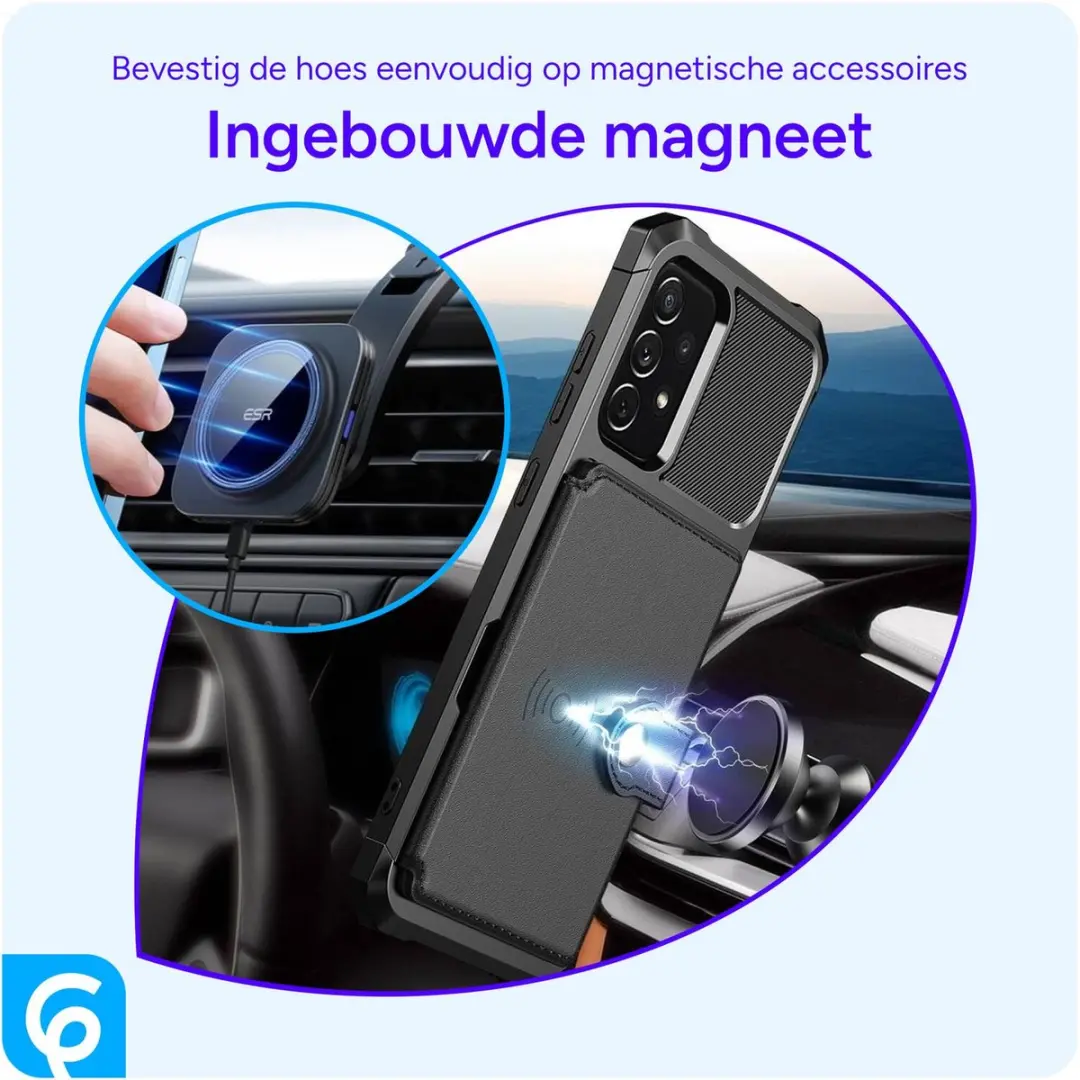 Selected Portemonnee Hoesje Samsung Galaxy A53 - 3-in-1 Zwart