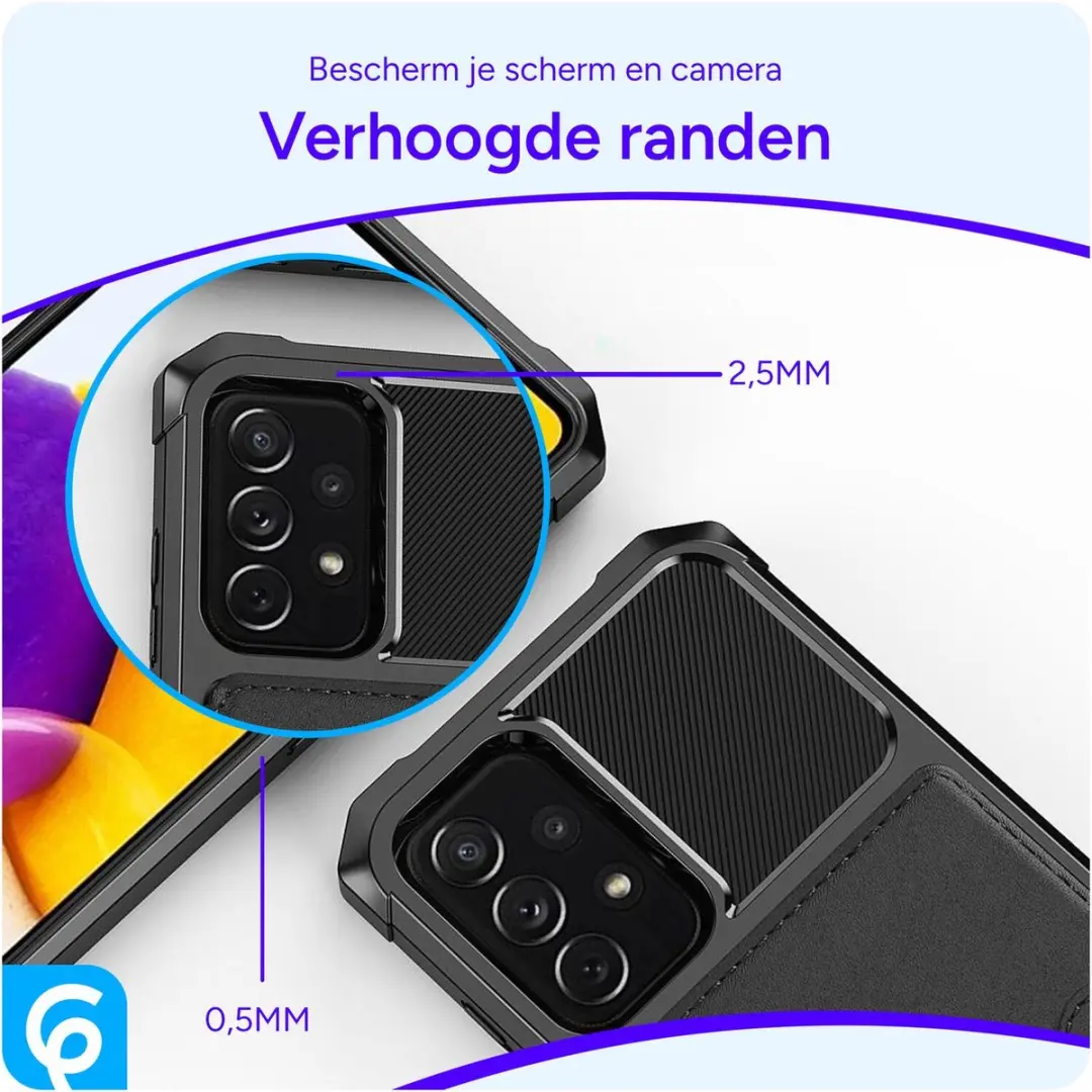 Selected Portemonnee Hoesje Samsung Galaxy A53 - 3-in-1 Zwart - afbeelding 6 van 6