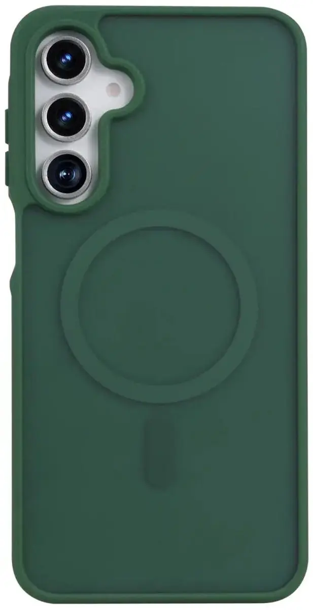 Selected Hoesje Samsung Galaxy A17 MagSafe Groen - Matte Back Cover