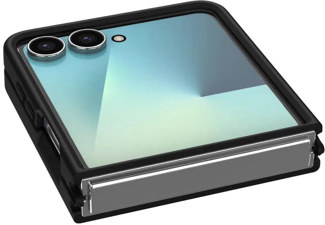 Selected Hoesje Samsung Galaxy Z Flip 7 - Matte Back Cover Zwart