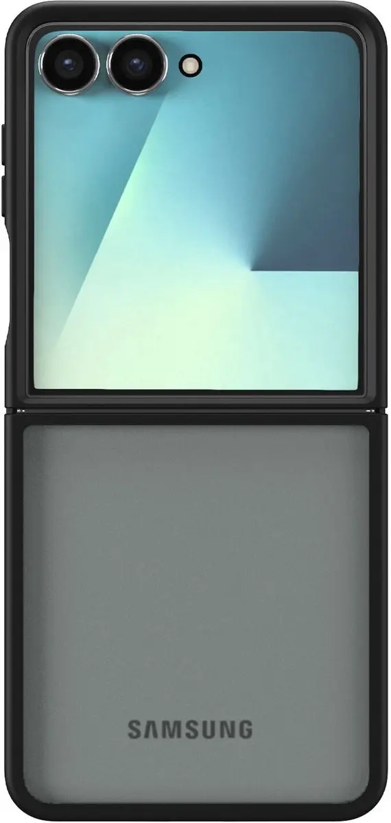 Selected Hoesje Samsung Galaxy Z Flip 7 - Matte Back Cover Zwart - afbeelding 6 van 6