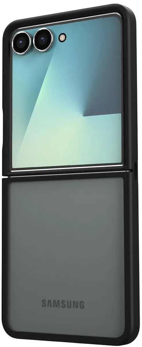 Selected Hoesje Samsung Galaxy Z Flip 7 - Matte Back Cover Zwart