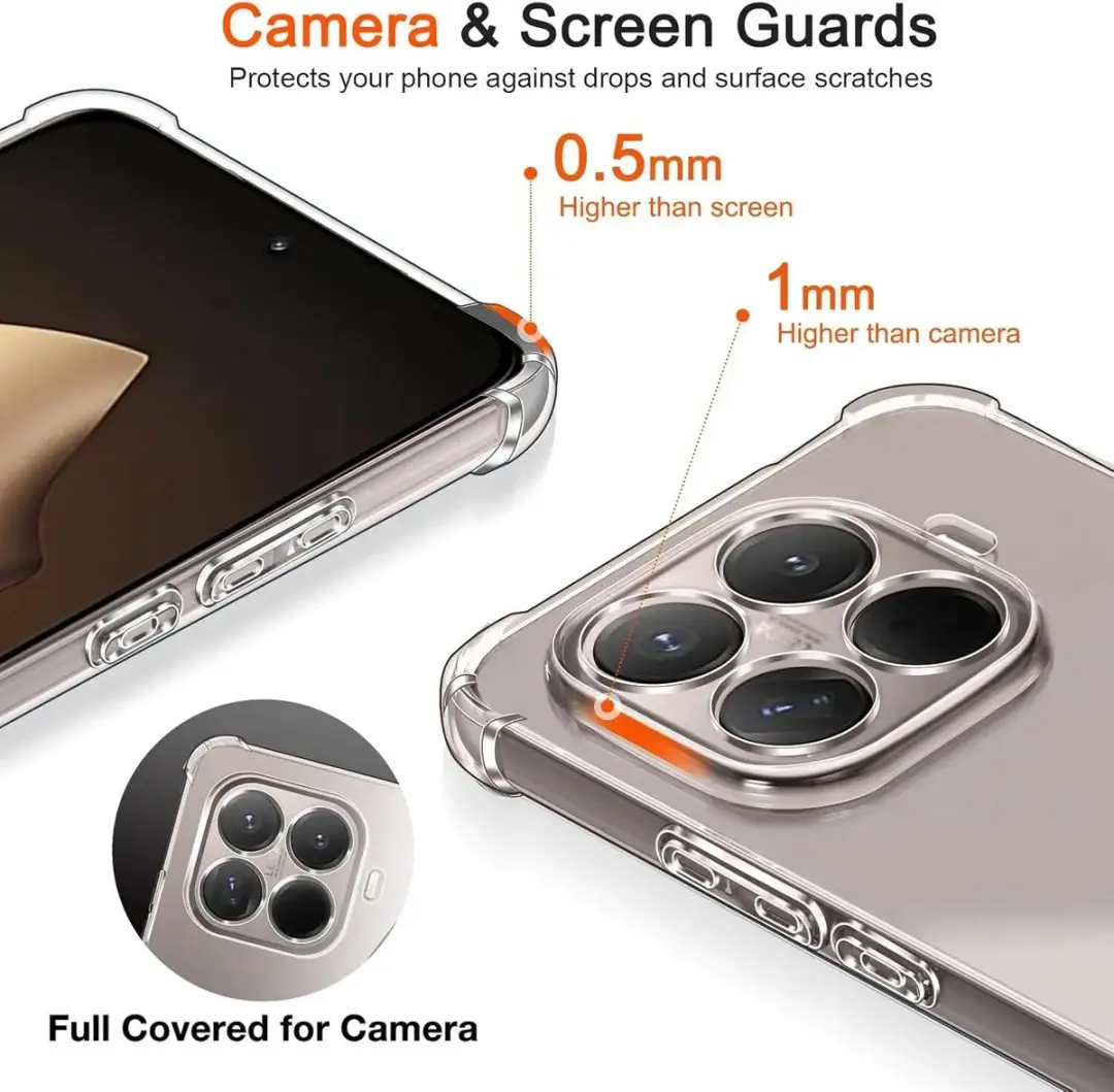 Selected Transparant Hoesje Xiaomi 15T Pro - Schokbestendig - afbeelding 6 van 6