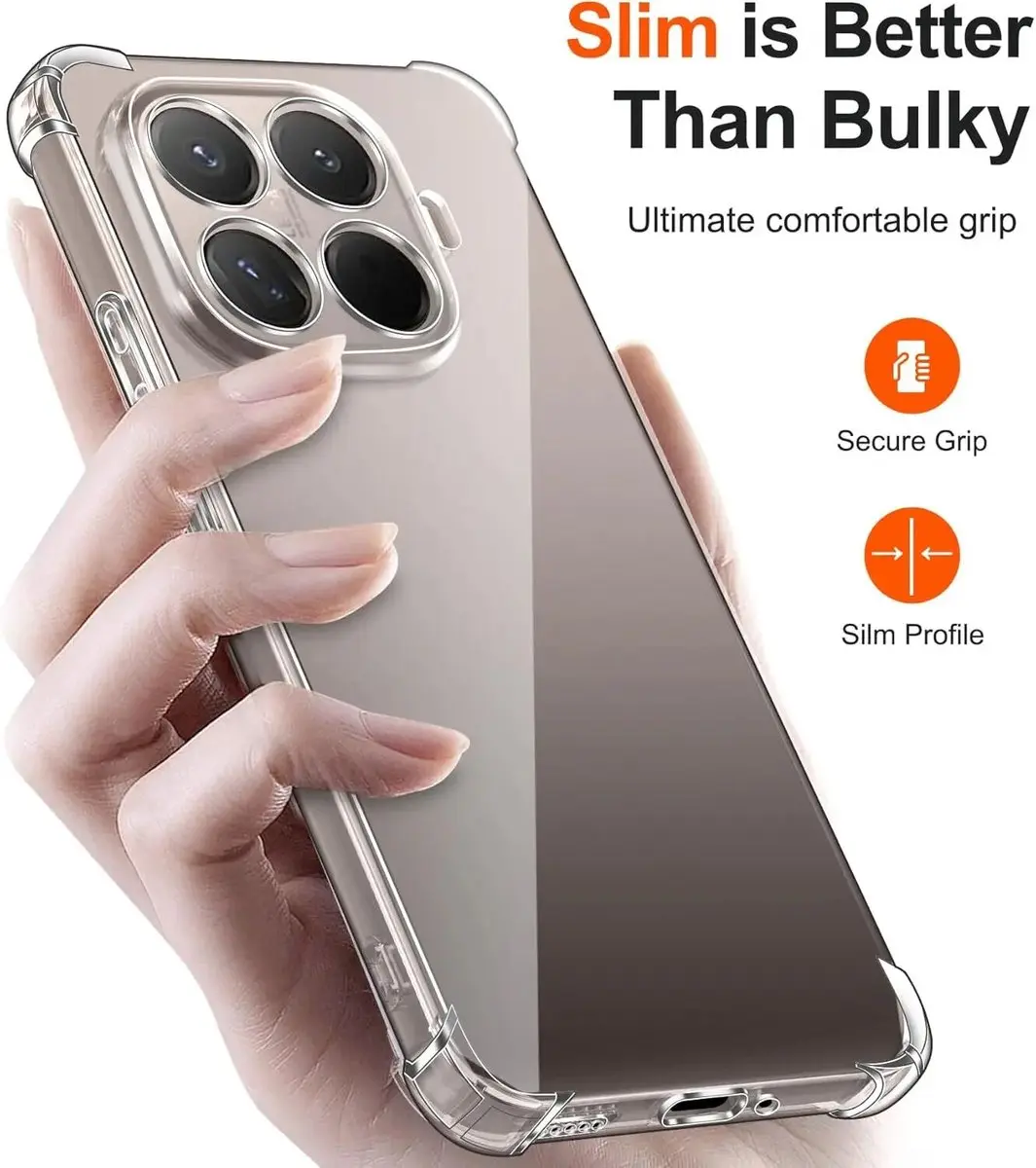 Selected Transparant Hoesje Xiaomi 15T Pro - Schokbestendig