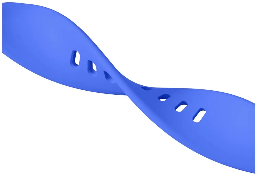 Selected SBG Universeel 22mm Horlogeband Siliconen - Blauw