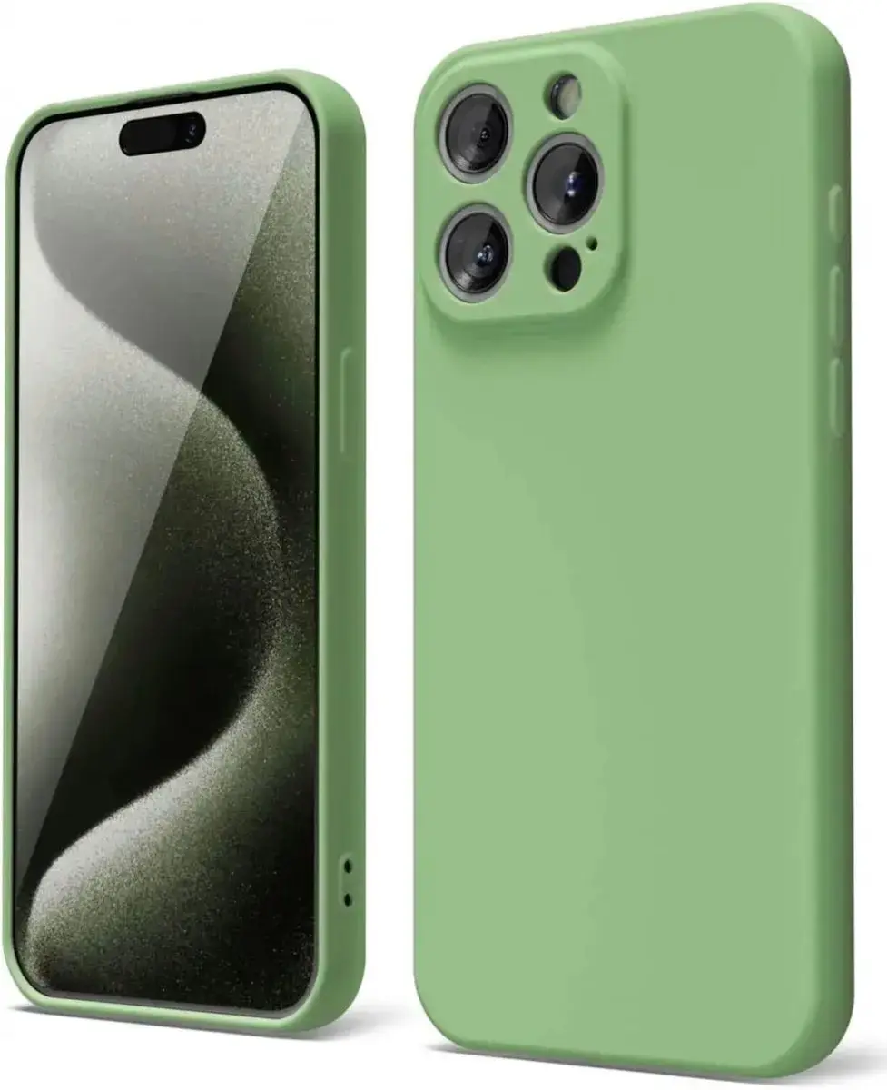 Selected by GSMpunt.nl iPhone 15 Pro Max Hoesje Groen